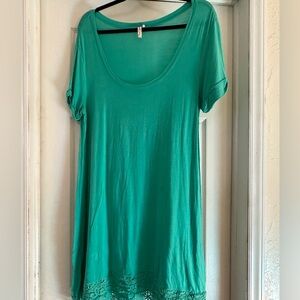 Teal Long Tunic - XL